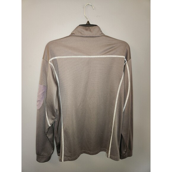 Ping Performance 1/4 Zip Pullover Men's L Gray Long Sleeve Golf Stretch - Picture 3 of 8